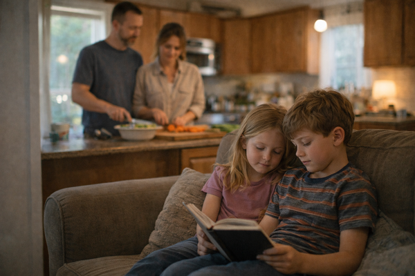 Calm, emotionally safe home